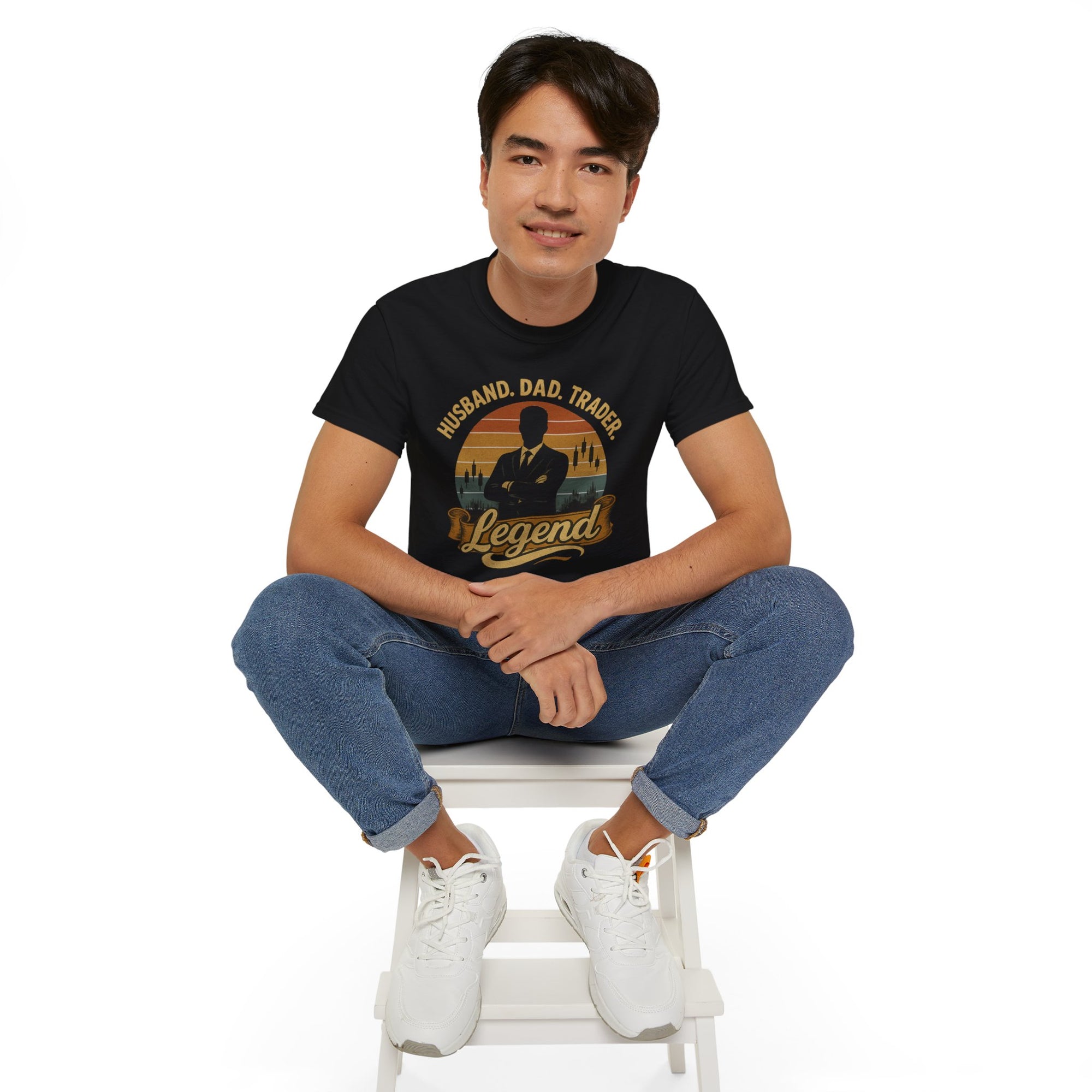 Legendary Dad Trader Tee - Perfect Gift for Father's Day, Birthdays, Traders, Husbands, Dads