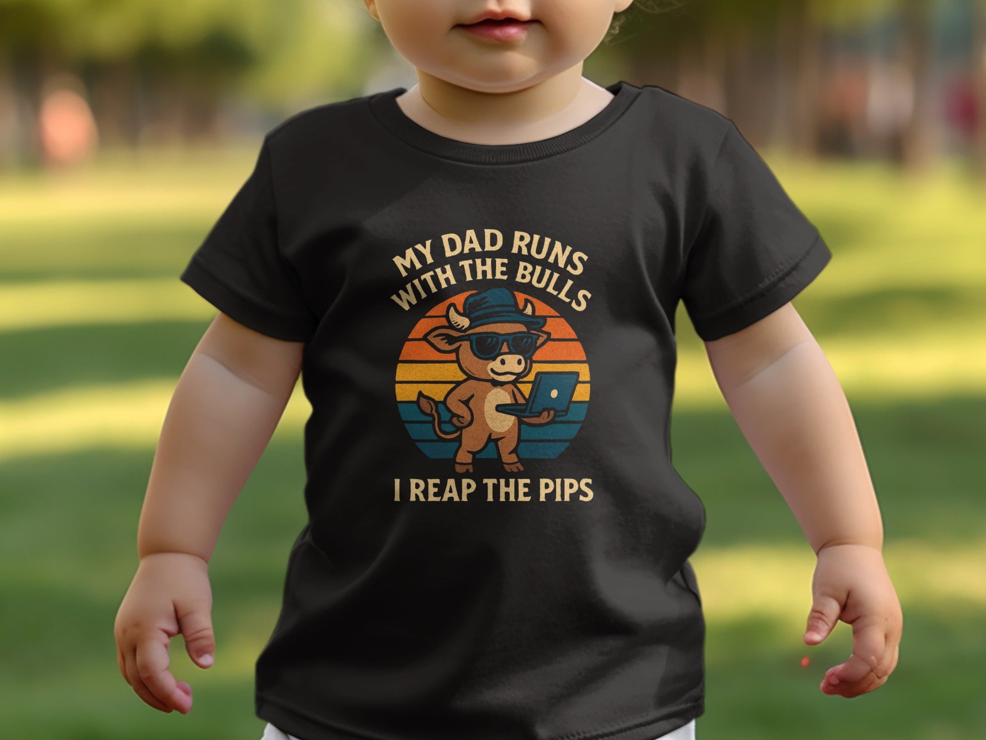 My Dad Runs With The Bulls I Reap The Pips product type