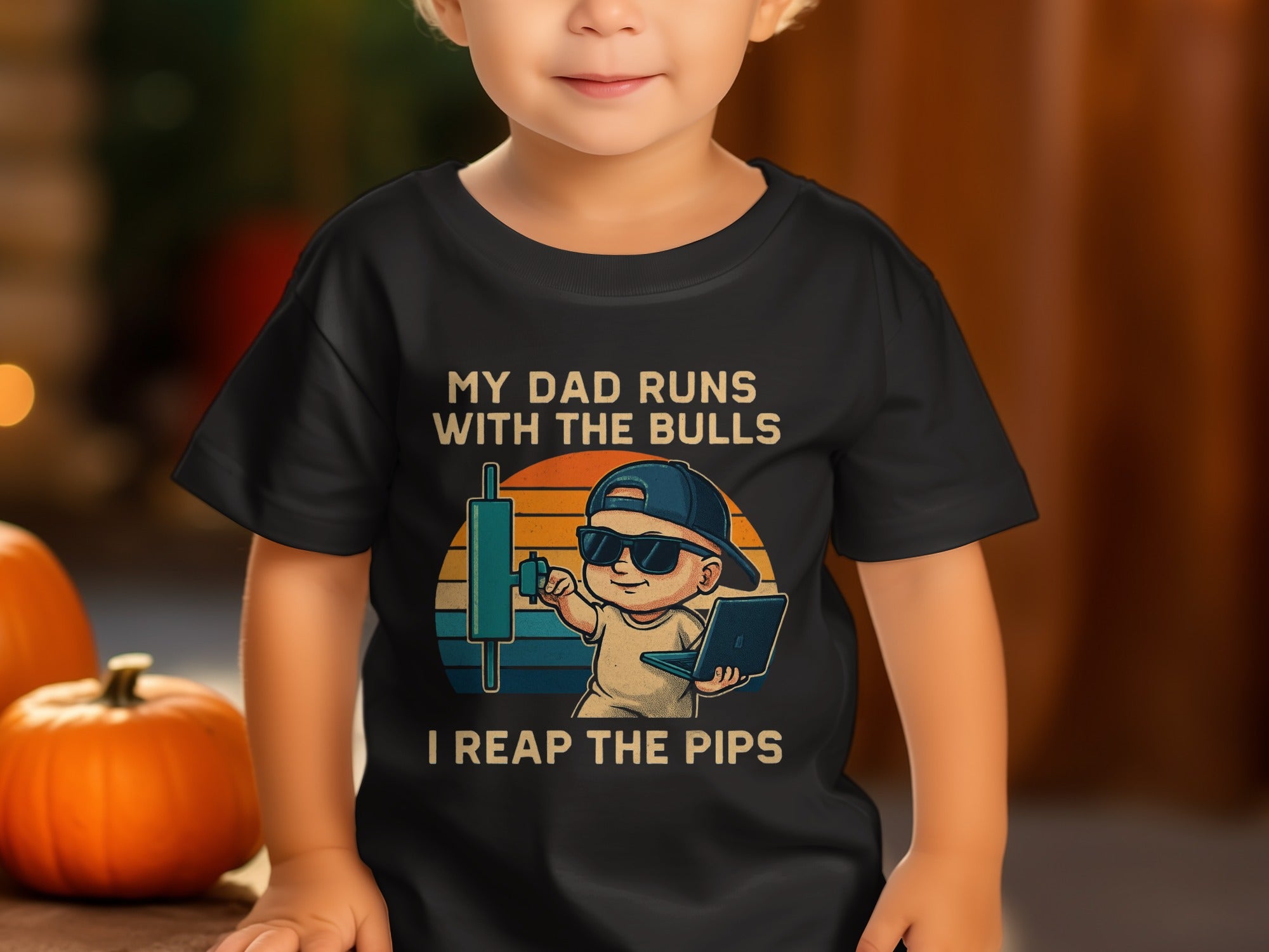 My Dad Runs With The Bulls I Reap The Pips product type