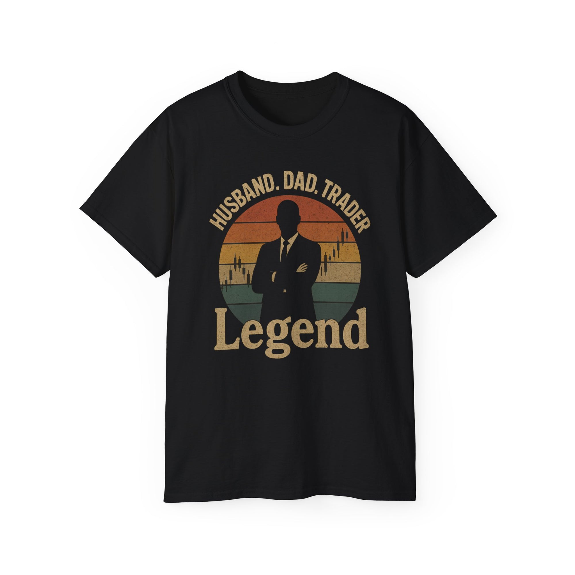 Legendary Dad Tee for Traders, Gift for Father's Day, Dad Life Shirt, Trading Enthusiast Shirt, Casual Dad Outfit