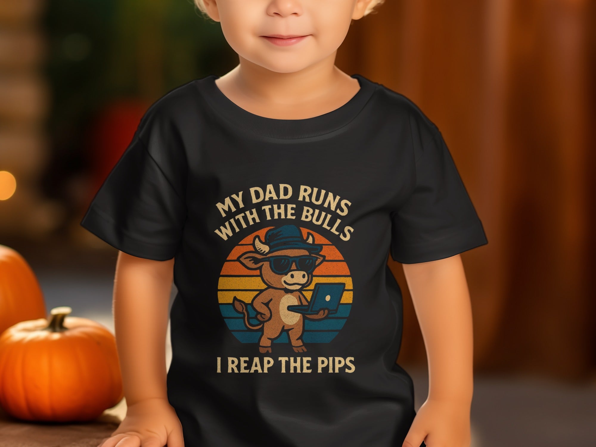 My Dad Runs With The Bulls I Reap The Pips T-shirt product