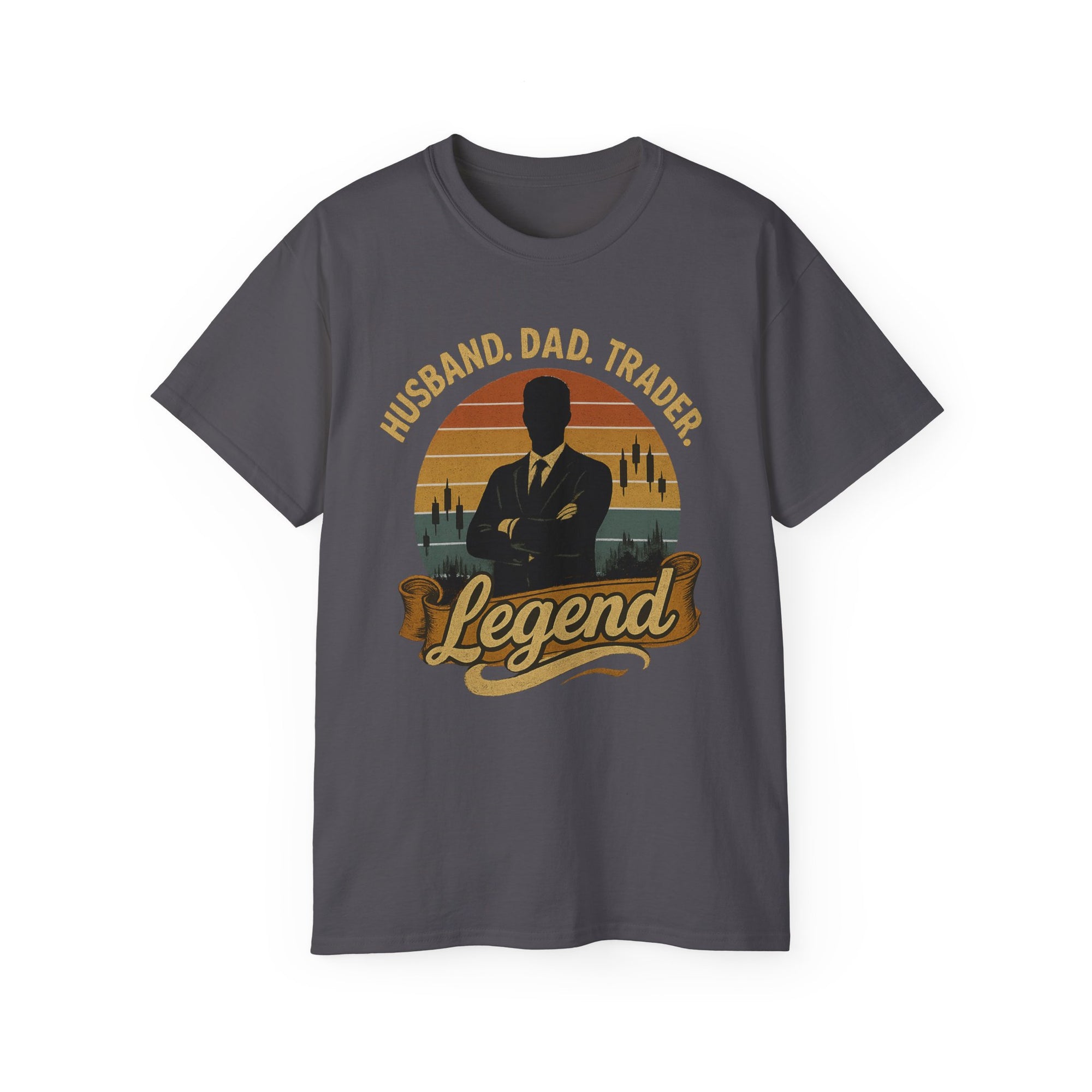 Legendary Dad Trader Tee - Perfect Gift for Father's Day, Birthdays, Traders, Husbands, Dads