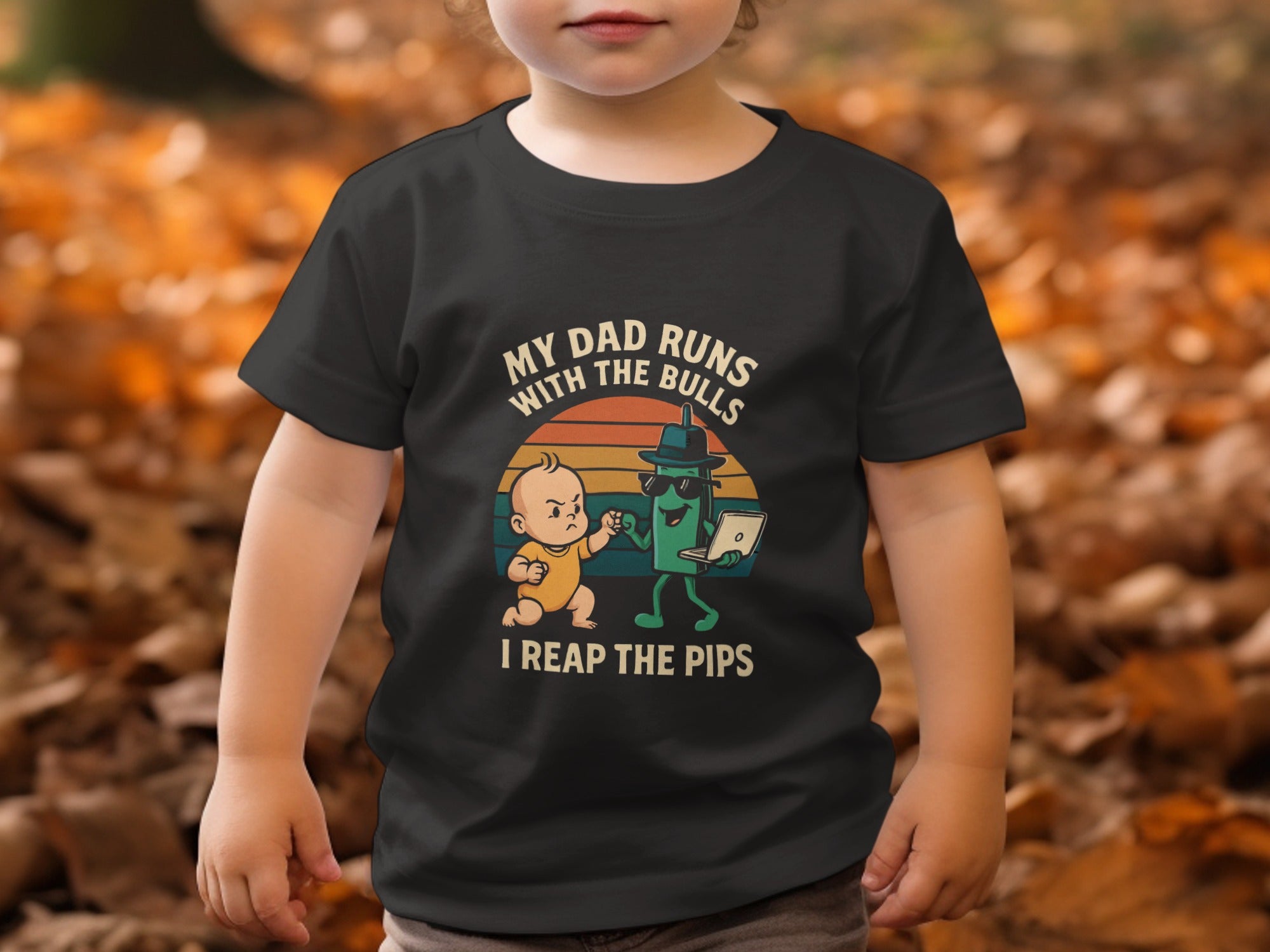 My Dad Runs with The Bulls I Reap The Pips product type