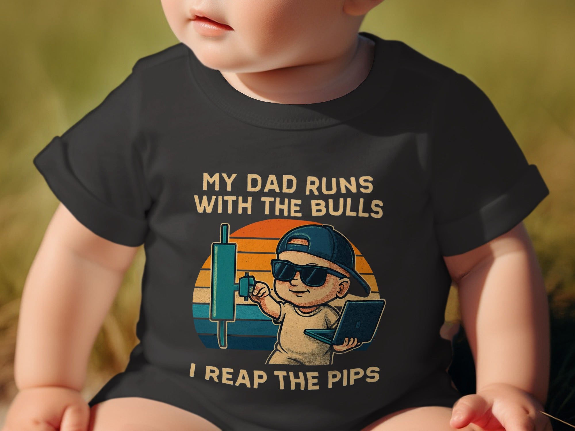 My Dad Runs With The Bulls Reap The Pips product type