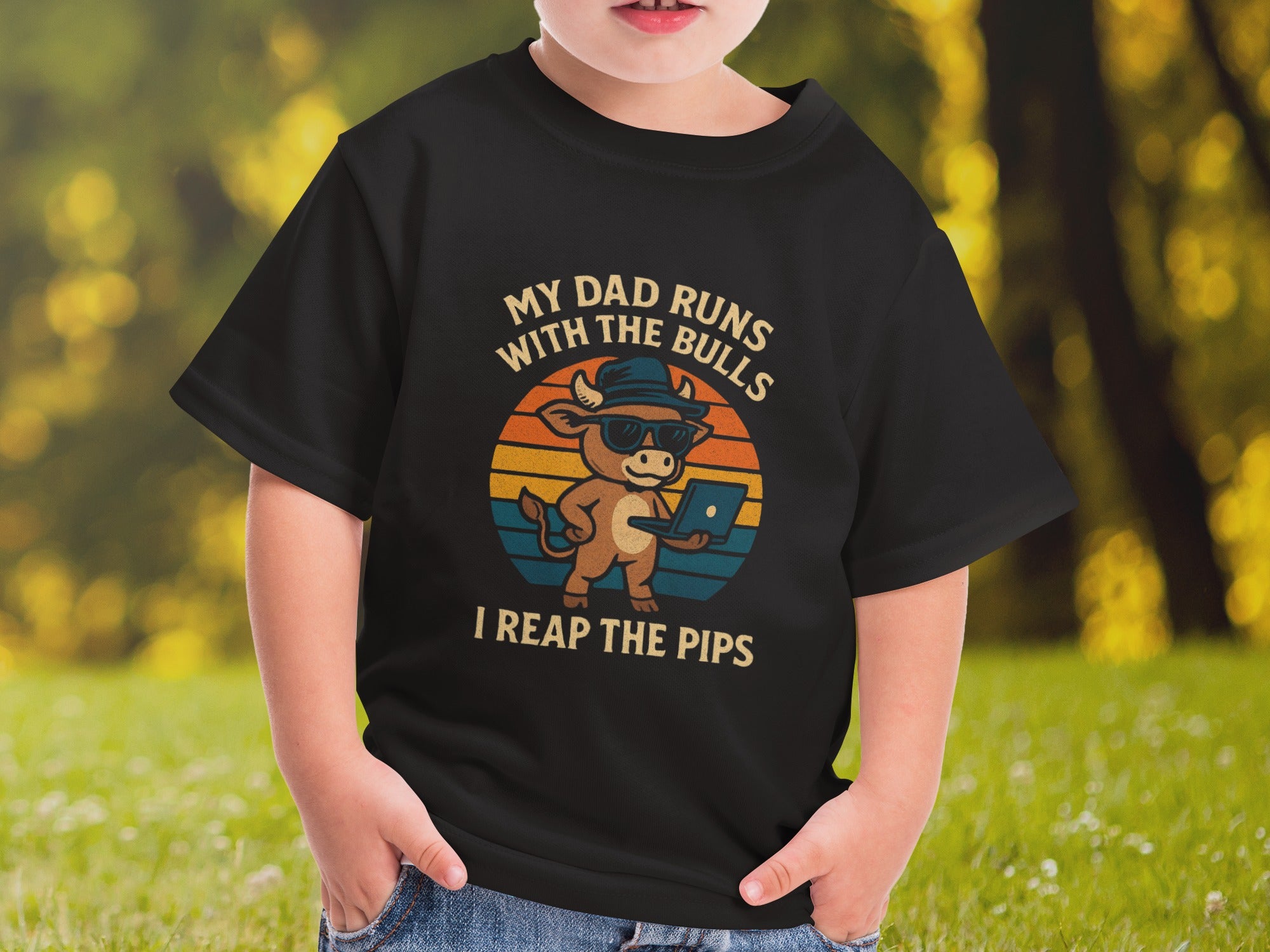 My Dad Runs with Bulls Reap the Pips T-shirt product