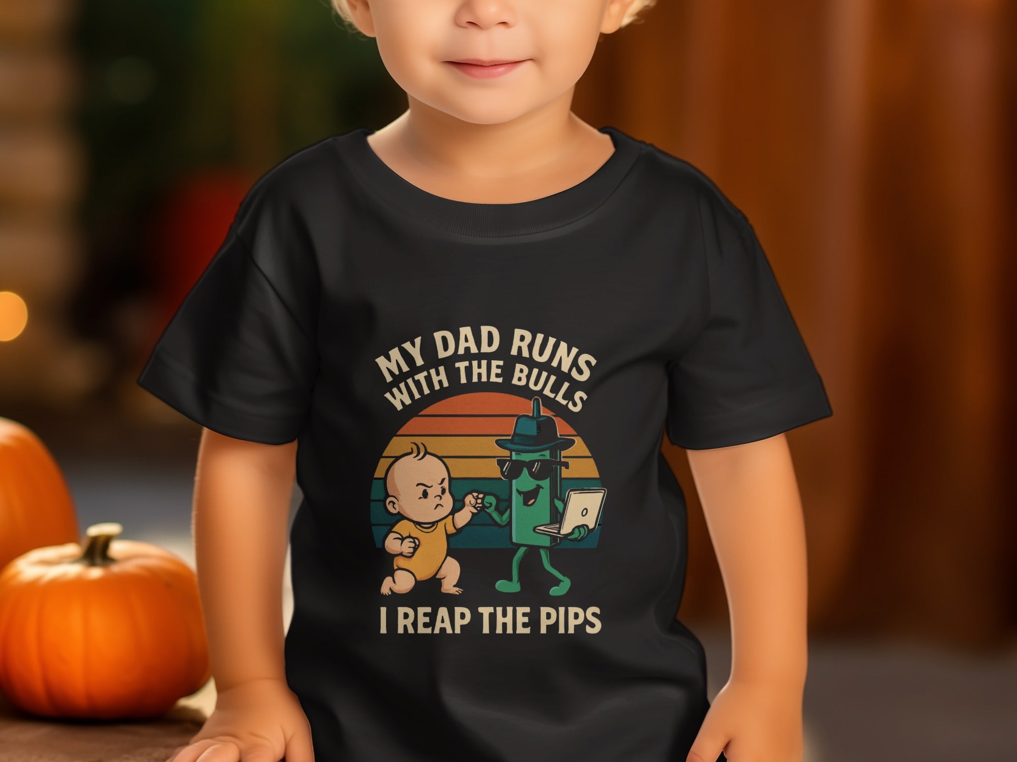 My Dad Runs With The Bulls I Reap The Pips t-shirt product